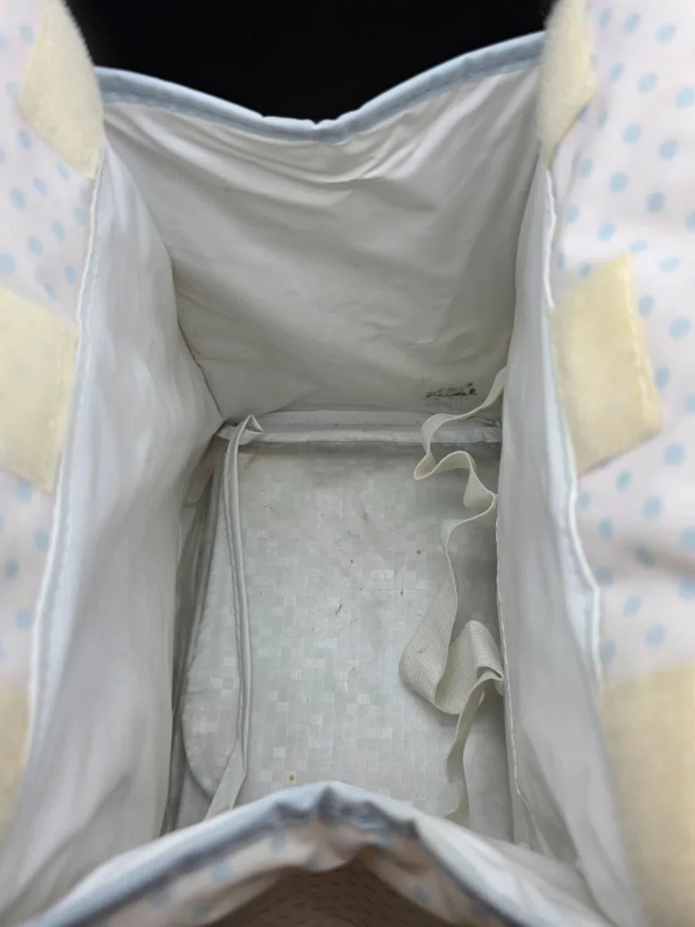 Vintage insulated 90’s Teddy Bear Diaper Bag W/ changing pad